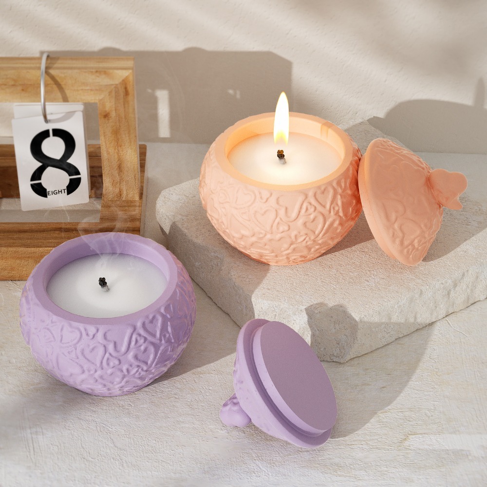 Floral Embossed Storage Box wi – Candle Vessel Supplies Bewertung und Preis